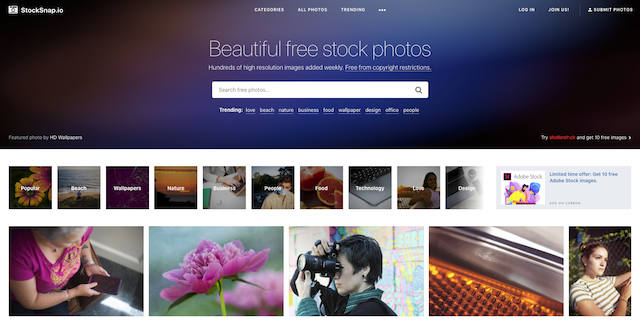 Blog | 25 Best Stock Image Websites You Need