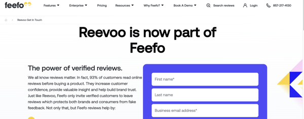 Reevo is now Feefo