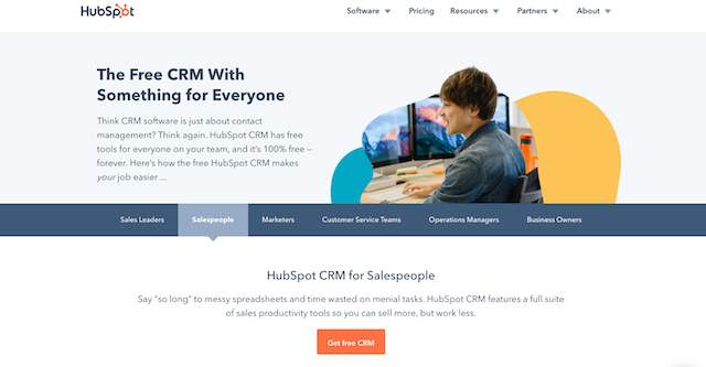 free crm software hubspot